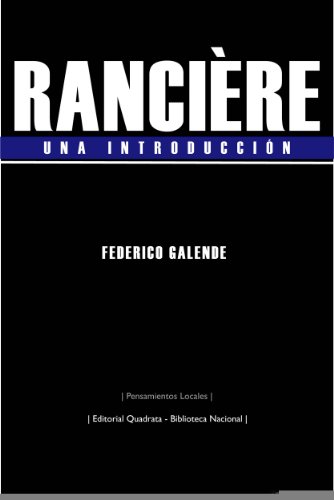 Rancière,una introducción (Spanish Edition)