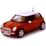 Mini Cooper Red 1:24 Diecast Model Car