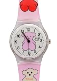 TimerMall OEM - Montre Enfants - Quartz - Caoutchouc - Disney Cartoon Tous Rose Blanc Bracelet Cadran Enfants &Atilde;Sport