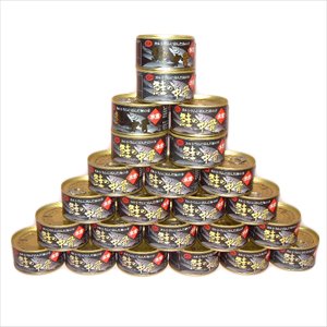鮭の中骨水煮缶詰 (２４缶)