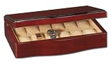 12 Capacity Watch Storage Case (Maplewood) (4H x 14W x 9D)