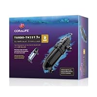 Coralife Energy Savers ACL15600 Turbo Twist ultraviolet Sterilize 3x 9w