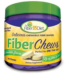 Fiber Chews Chocolate - 60 - Wafer