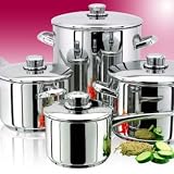 Stellar 8000 3 Piece Set 16/18/20cm Saucepans