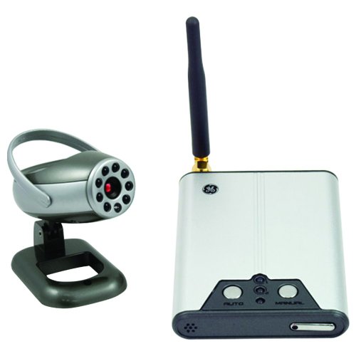 GE 45234 WIRELESS COLOR RECEIVER WITH COLOR CAMERA