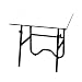 Kitchen & Housewares : ONYX BLK 24x36 TOP WHT RND CNR