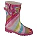Youth Cherokee® Unai Rainbow Stripe Rain Boots - Multicolor