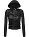 FPT Womens Faux Leather Zip-Up Jacket (S-3XL)