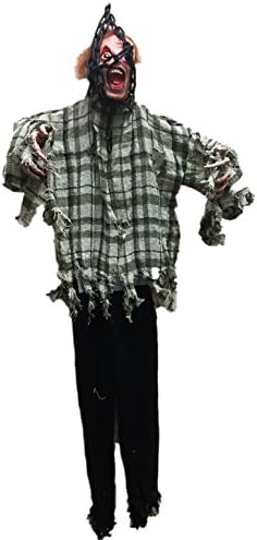 Halloween Decorations Hanging Ghost Halloween Prop Scary Decor Idea to Enjoy Your Party More, Haunt Your Guests with Chain 36"