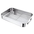 HORWOOD STAINLESS STEEL ROASTING PAN AND RACK