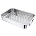 HORWOOD STAINLESS STEEL ROASTING PAN AND RACK