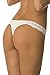 Velvet Kitten Sexy Dressed to Thrill Bikini Panty for Women P134118 (Medium, Ivory)