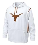 Men's Texas Longhorns NCAA Pump Fake Performance Hooded Fleece by Nike (White-Rust)