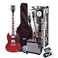 Encore EBP-E69CR Elec. Guitar Outfit - Cherry Red