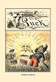 Puck Magazine: Celestial Wrath - 16x24 Giclee Fine Art Print framed in Gold (20x30 finished)