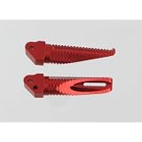 Competition Werkes GP-Footpegs - Passenger - Red 2GPS1-R by Competition Werkes