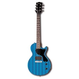Maestro by Gibson Diva Series Guitar, Single Cutaway, Blue Pinstripe