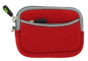 Mini Neoprene Sleeve Case for Flip Video Mino F360 and MinoHD F460 Series Camcorder + Screen Protector Shield - (Flip Video Mino NOT included)