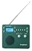 Tivoli Audio SongBook AM / FM Alarm Clock Travel Radio, Green
