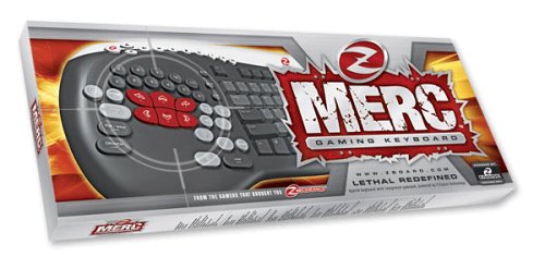 Childrens Toyshop  Video Games : Ideazon Zboard 'MERC' Gaming Keyboard (PC)