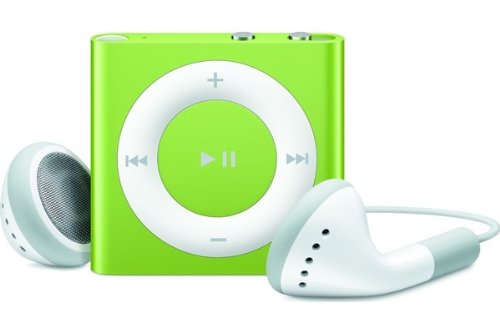 Apple iPod shuffle 2GB - Green - 4th Generation (Latest Model - Launched Sept 2010)