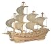 Imported DIY 3D Wooden Jigsaw Merchant Ship Modeling Construction Kit Toy Puzzle Gift RS.640.00
