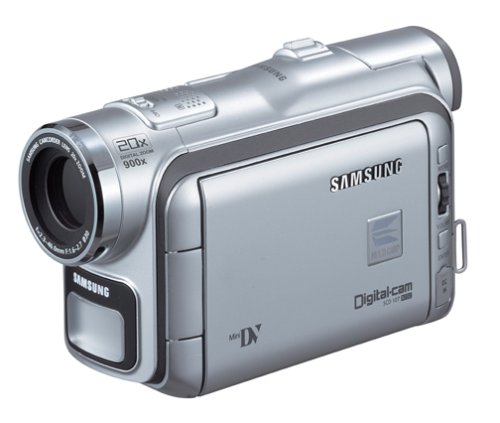 Samsung SCD107 MiniDV Camcorder w/20x Optical Zoom