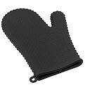 Silicone Solutions Black Silicone Oven Mitt