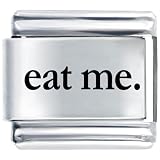Eat Me Italian Charms Bracelet Link