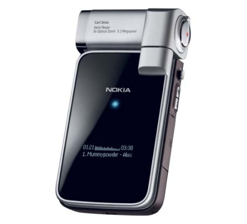 Nokia - T�l�phone portable N93i - photo 3,2Mpix / ecran rotatif / multim�dia / Bluetooth / slot m�moire - Deep Plum