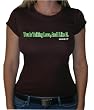 One Liners ZOOLANDER "YOU IS TALKING LOCO, AND I LIKE IT" Juniors Movie Line Sheer T-Shirt