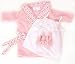 DOLLS WRAP DRESSING GOWN , NIGHTDRESS AND SLIPPERS NIGHT TIME SET18-20 INS DOLLS AND BEARS