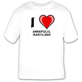 I Love Annapolis, Maryland T-shirt