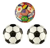 ENJOY LIFE GOLF ボール SoccerBalls With International Flags