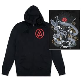 Zip Hoodie: Linkin Park - Snake Mason Specialty Products T-Shirt, XXL - Black