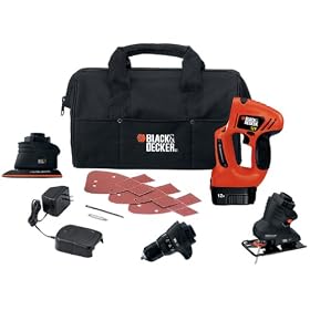 Black & Decker MT1203B 12-Volt Ni-Cad Cordless Multi-Tool