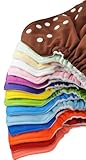 3 Pack FuzziBunz Cloth Pocket Diaper - X-Small - Gender Neutral Colors