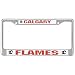 Rico Calgary Flames Chrome License Plate Frame