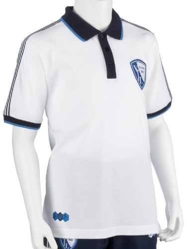 DO YOU FOOTBALL Kinder Polo-Shirt VfL Bochum, 200 wei&szlig;, 152