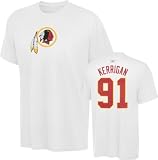 Ryan Kerrigan Reebok White Name and Number Washington Redskins T-Shirt