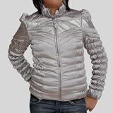 Original Baby Phat Damen Jacke silber Winterjacke, S Original Baby Phat Damen Jacke silber Winterjacke, S
