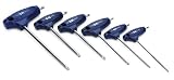 SK Hand Tools 78001 6-Piece T-Handle Torx Key Set