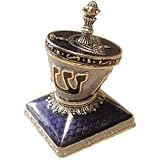 2 Hand Painted Menorah Dreidel By Quest Gifts