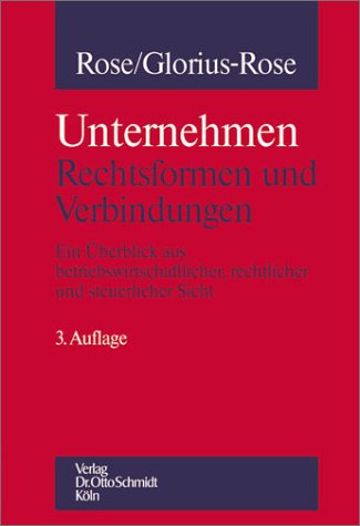 Unternehmen, Rechtsformen und Verbindungen