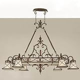 F2019/6+6PAL - Normandie Court Chandelier