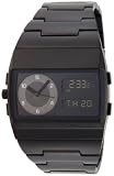 Vestal Unisex MMC034 Metal Monte Carlo All Black Ion Plated Digital Watch