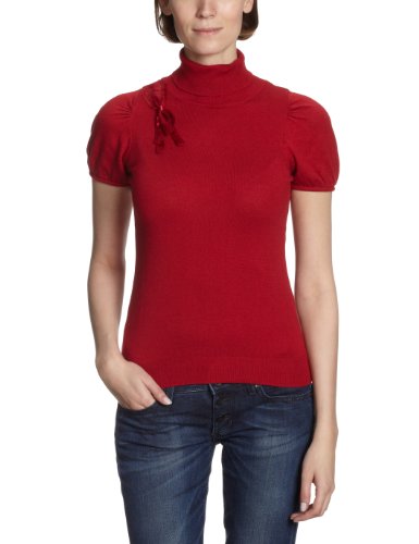 NafNaf Damen Pullover U1, Gr. 36 (S), Rot (1514 Rouge Baiser) Preisvergleich