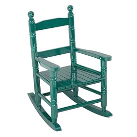 Jack-Post KN-10H Classic Child's Porch Rocker Hunter