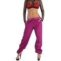 Damen Leinen Hose Aladin Pump Harem 9 Farben 38 M - 44 XXL