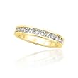 14K Yellow Gold 1/4 ct. Diamond Wedding Band
